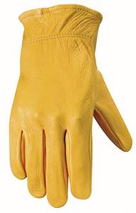 Gants en cuir de daim, vente en gros, pour l'hiver - Product Image 4