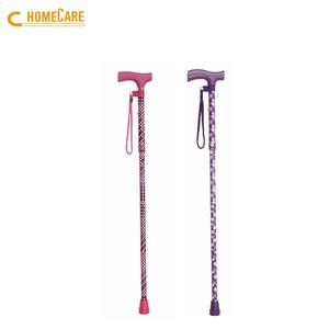 Bastón de Aluminio de 5 Secciones con Punta de Goma y Mango en T para Personas Ciegas, OEM - Product Image 6