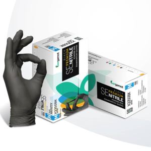 Produits en caoutchouc fabriqués en Malaisie Gants en nitrile colorés de la meilleure qualité - Product Image 3