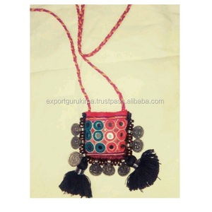 Pendientes de borlas de hilo de seda para mujer, aretes de moda, venta al por mayor, Guru, Kirpa, casa de exportación - Product Image 5