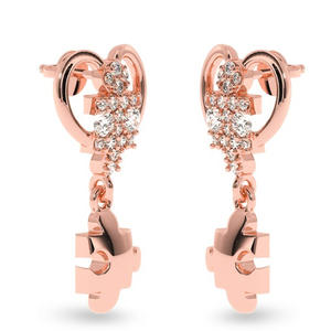 Bague de fiançailles, cadeau du Nouvel An avec diamants naturels certifiés en laboratoire, collection pour femmes, certifiée IGI et Ingemco, prix de gros - Product Image 2