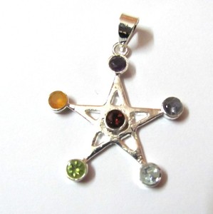 Pendentifs Chakra, étoile du meilleur rapport qualité/prix, en promotion - Product Image 1