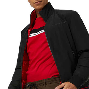 เสื้อยืดผู้ชาย OEM ผ้าฝ้าย 95% ผสมอีลาสเทน 5% ทรงโค้งชายเสื้อ เสื้อยืดคอกลมทรงยาวสำหรับผู้ชาย - Product Image 2