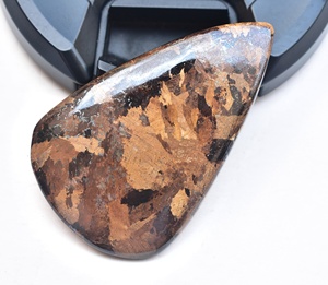 Bronzite-cabujones de bronce para joyería, piedras preciosas de color marrón, para todo tipo de joyería, mezcla de formas para el diseño de joyería, precio al por mayor - Product Image 1