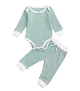 Conjunto de pijama de punto para bebé, de algodón - Product Image 4