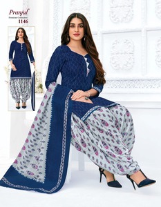 Ấn Độ Panjabi Nhà Thiết Kế Patiyala <span class=keywords><strong>Salwar</strong></span> Kameez Phù Hợp Với Thiết Lập In Kỹ Thuật Số Phụ Nữ Kurta Set Cotton Reaymadewith Dupatta, Hoàng Gia Xuất Khẩu - Product Image 3