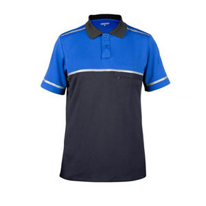 Camiseta de polo de algodón y poliéster de manga corta transpirable de secado rápido para hombre, estilo informal, estampado bordado, Exportación al por mayor - Product Image 4
