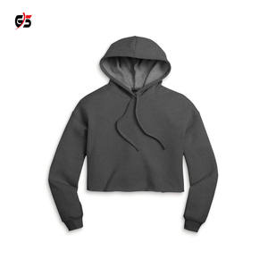 Sweat à capuche pour femmes 100% coton manches complètes OEM produit de qualité supérieure Logo personnalisé - Product Image 6