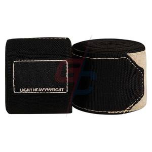 Envolturas de mano de tejido elástico de boxeo, gran oferta, protección de muñeca de gancho de algodón de alta calidad personalizada al por mayor - Product Image 2