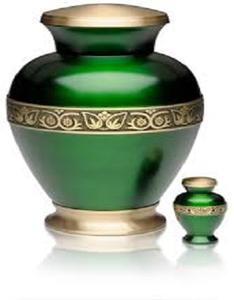 โกศออกแบบพิเศษพร้อมโกศโลหะเงินคุณภาพสูงดีไซน์สำหรับการเผาศพและการออกแบบทาสี - Product Image 2