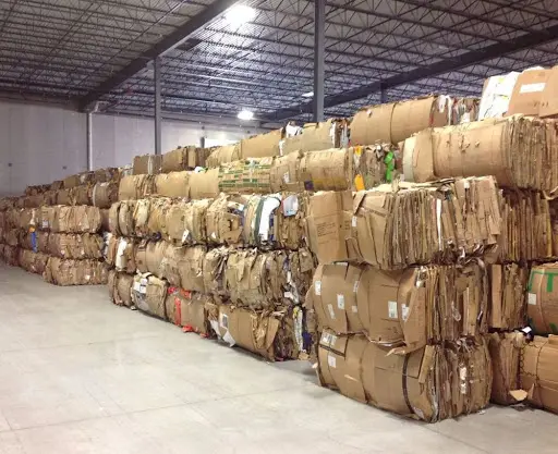 OCC Waste Paper Cardboard & Kraft Paper Scraps 100%