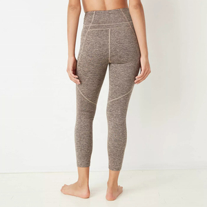 Leggings de sport pour femmes, pas cher, avec logo imprimé, compression, vêtement de yoga, fitness, grande taille, nouveau modèle, vente en gros, - Product Image 2