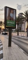 Panneau publicitaire extérieur double face PARYA MUPI CLP, panneau lumineux rectangulaire personnalisé, cadre en aluminium, écran LED haute résolution