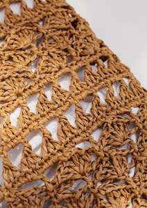 Hot Trend 2022 Fashion Crochet <b>Raffia</b> Tote <b>Handbags</b> From Vietnam - Product Image 3