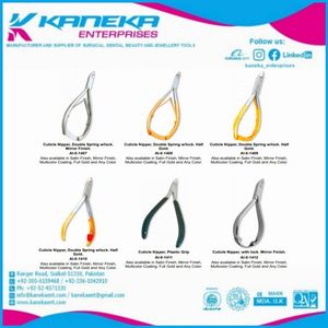 Professionnel Double Fourche Cuticule Nail Nipper Meilleure Qualité Russe Beauté Outil Laser Logo Sharp Lames Soins Personnels Manucure - Product Image 4