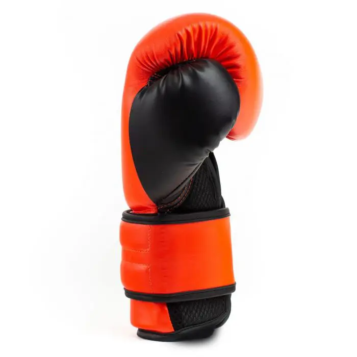 Boxing glove customized PU leather print training logo time material origin sports type