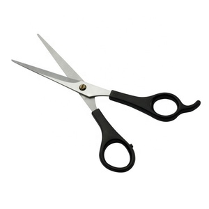 Ensemble de ciseaux de coiffeur en acier inoxydable 420 de haute qualité poignée en plastique outil de coupe de cheveux de beauté de bord tranchant - Product Image 5