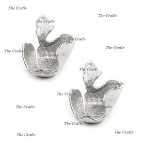 Bol au design magnifique en aluminium couleur or et noir, bol décoratif pour restaurant, hôtel, mariage - Product Image 5