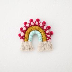 Arte en Fibra de Alta Calidad, Arcoíris, "Mermelada de Manzana" - Product Image 1