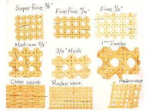 Rollo de correas de mimbre para caña de bambú, malla de ratán de plástico, venta al por mayor - Product Image 4