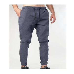 Personnalisable 2025 Top Qualité OEM Casual Wear Hommes Gris Couleur Pantalon Disponible en Stock pour des prix bon marché - Product Image 4