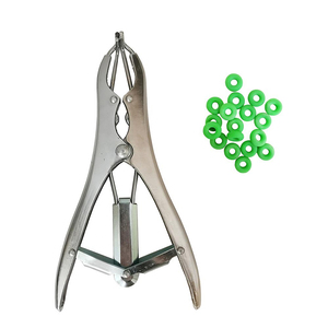 Pince d'accueil pour animaux de compagnie, à queue de mouton, pince à dame sans sang, pince en acier inoxydable - Product Image 1