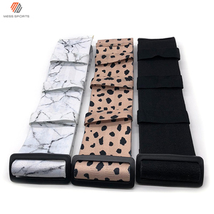 Banda de Resistencia con Estampado de Mármol, Banda de Ejercicio de Nailon, Banda de Cadera Portátil para Entrenamiento de Piernas, para Todas las Edades - Product Image 2