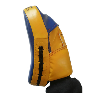 High Quality New Arrival Leather Boxing Focus Mitts Hand <b>Pad</b> Boxing Curved Punching Mitts Focus <b>Pads</b> - Product Image 3