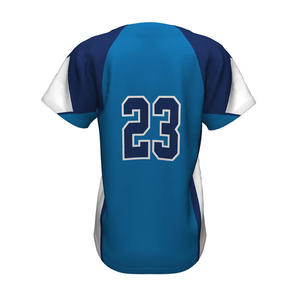 Camisetas de Softbol de Alta Calidad Premium con Dos Botones, Transpirables, de Secado Rápido, 100% Poliéster, Ropa de Béisbol y Softbol Unisex - Product Image 3