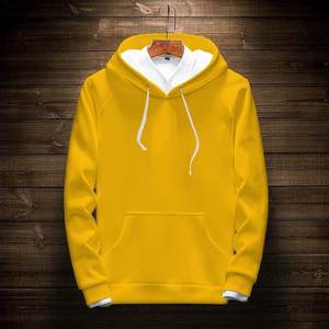 เสื้อฮู้ด2025โลโก้กำหนดเองพิมพ์ลายว่างเปล่าสำหรับผู้ชายเสื้อฮู้ดกำหนดโลโก้ได้เองแบบเรียบๆสำหรับผู้ชาย - Product Image 2