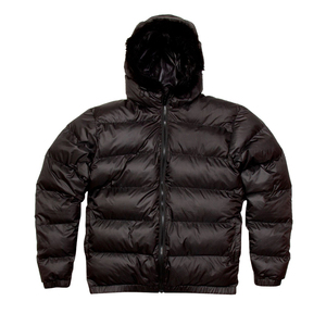 Abrigos acolchados de contraste personalizados para hombre, chaqueta acolchada de nailon, acolchada, cálida, para invierno - Product Image 1