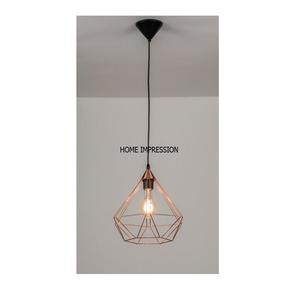 Lámpara colgante de lujo, de Metal Industrial, de diseño moderno - Product Image 1