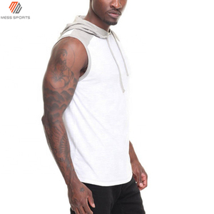 Nouveau style de débardeur à capuche pour homme, écologique, séchage rapide, respirant, design et logo personnalisés, haute qualité, prix de gros - Product Image 6