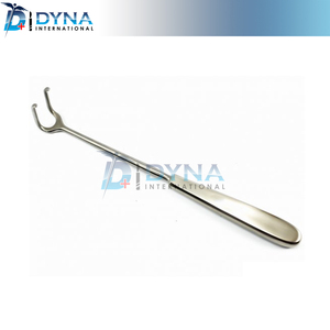 Ollier retractor wound retractors 23 cm 2 blunt prongs surgery surgical hook - Product Image 3