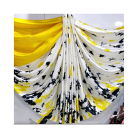 Saree en crêpe japonaise de qualité supérieure avec un beau design Saree léger et confortable à porter quotidiennement disponible à la vente