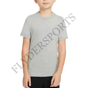 Beste Qualität 2021 groß shirts für kinder hohe qualität kinder t shirts 100% Baumwolle Blank Kinder t Shirts