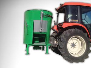 Amoladora de alimentación eléctrica y Tractor de alta eficiencia, mezclador, 1.5m3, Vertical - Product Image 2
