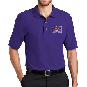 Polo en coton piqué avec design personnalisé pour hommes, chemise de marque, qualité BD, manches courtes, qualité supérieure, été 100 - Product Image 4