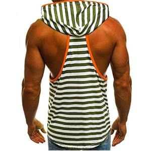 customised summer men polyester dry fit moisture wicking Y-Back muscle men fitness gym tank top - Product Image 4
