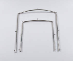 Soporte para Marco de Dique de Goma de 4 Pulgadas, Instrumentos Dentales Endodónticos - Marco de Dique de Goma Dental Hecho de Acero Inoxidable - Product Image 1