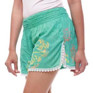 Venta al por mayor 100% Rayon Sexy Short Pants Custom Streetwear Summer Beachwear Bali Fabricante 2017 Stacked Logo Decoration - Product Image 2