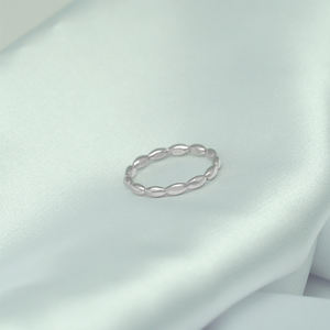 Anillo de Compromiso Minimalista de Plata de Ley 925 de Alta Calidad para Mujer, para Boda y Aniversario - Product Image 5