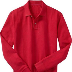 Polo de manga larga de calidad superior - Product Image 1