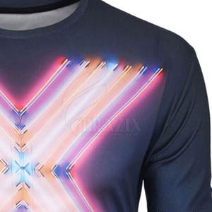 Camisetas Sublimadas para Hombre al Por Mayor, 100% Poliéster, Tejido de Punto, Secado Rápido, Transpirables, Personalizables - Product Image 6