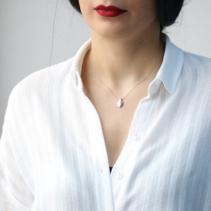 Mínimo piña collar turco venta al por mayor collar hecho a mano 925 joyería de plata esterlina - Product Image 2