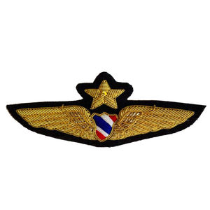 Insigne de fil de lingot personnalisé en gros Fait à la main grands patchs de broderie de logo de conception Fabriqué au Pakistan - Product Image 6