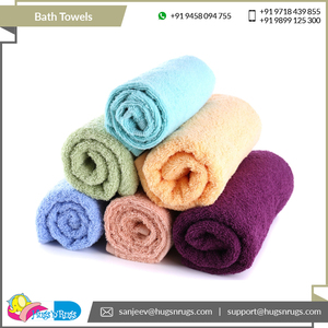 100% OEM fournit des serviettes de bain personnalisées 100% coton du principal fournisseur Serviette de bain de golf de l'Inde - Product Image 3