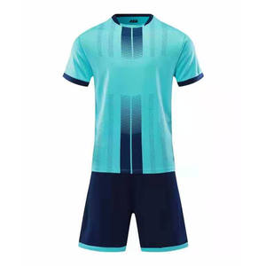 Faible QUANTITÉ MINIMALE DE COMMANDE Kit de Football Personnalisé Sublimation de Football Uniforme fait de Haute Qualité Polyester Tissu - Product Image 2