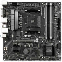 Carte mère d'occasion MSI B450M BAZOOKA V2 MATX avec chipset AMD B450 prend en charge les processeurs AMD Ryzen 1st et 2nd Gen pour Socket AM4