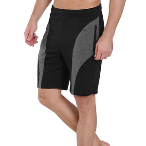 Pantalones cortos de poliéster con cintura elástica para hombre, para gimnasio, trotar, 5 pulgadas, Surf, playa, Verano - Product Image 3